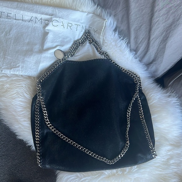 STELLA MCCARTNEY
Black Three-Chain Falabella Tote - Picture 1 of 6